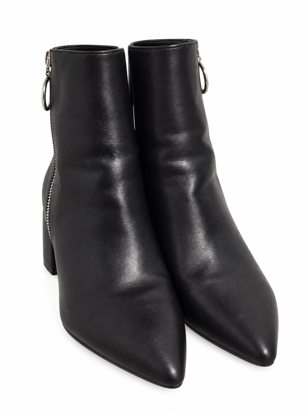 Dream Pairs Black Pointed Toe Ankle Boots Size 6